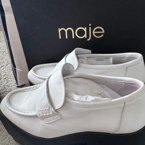 Maje Platform Loafers - Picture 1 of 4
